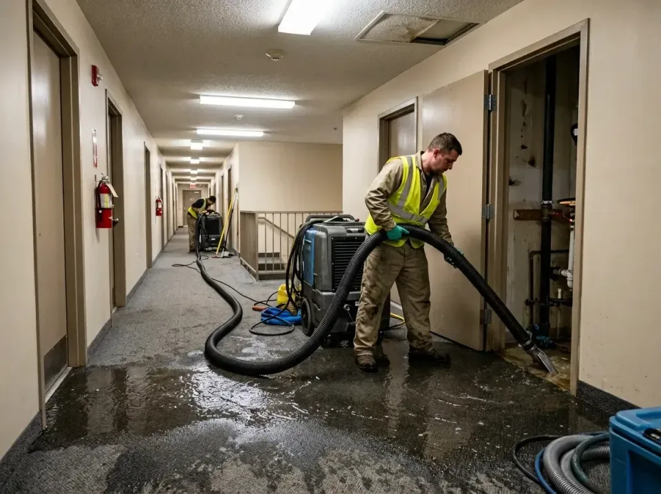 multi-unit-apartment-hallway-f-005 — frequently asked questions, Emergency Burst Pipe Water Extraction & Removal in Beatrice…